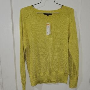 NWT Elliott Lauren Citron Crew Neck Sweater SZ M❄️